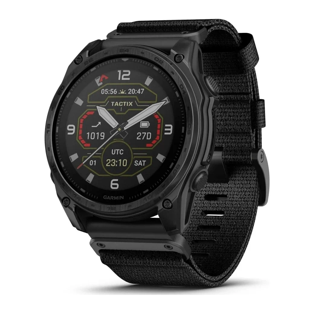יבואן רשמי-שעון ספורט Garmin Tactix 8 51mm Solar 010-03407-01H