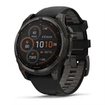 יבואן רשמי-שעון ספורט Garmin Fenix 8 Sapphire Solar TITANIUM 47mm 010-02906-21H