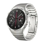 יבואן רשמי-שעון חכם HUAWEI WATCH GT 4 46mm (PNX-B19) Grey Stainless Steel Strap