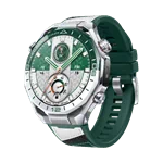 יבואן רשמי-שעון חכם Huawei Watch Ultimate 2 49mm Titanium Green Strap גלובלי