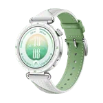 יבואן רשמי-שעון חכם Huawei Watch GT 7 41mm White and Green Composite Leather Strap Bluetooth גלובלי