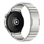 יבואן רשמי-שעון חכם HUAWEI WATCH GT 4 46mm (PNX-B19) Grey Stainless Steel Strap 3