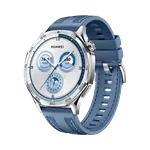 יבואן רשמי-שעון חכם HUAWEI WATCH GT 5 46mm (VLI-B19) Blue Woven Strap