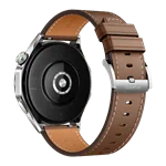 יבואן רשמי-שעון חכם HUAWEI WATCH GT 4 46mm (PNX-B19) Brown Leather Strap 2