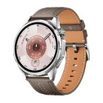יבואן רשמי-שעון חכם Huawei Watch GT 6 46mm Grey Leather Strap