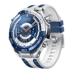 יבואן רשמי-שעון חכם Huawei Watch Ultimate 2 49mm Titanium Blue Strap