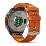 יבואן רשמי-שעון ספורט Garmin fēnix 9 Pro inReach 47mm Titanium with Graphite/Black Silicone band 010-04336-21H 2