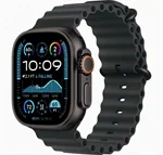 יבואן רשמי-שעון חכם Apple Watch Ultra 2 (2024) 49mm Black Titanium Case GPS + Cellular