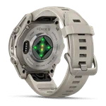 יבואן רשמי-שעון ספורט Garmin fēnix 9 43mm Titanium with Fog Gray Silicone Band 010-04761-01H 2