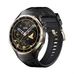 יבואן רשמי-שעון חכם Huawei Watch GT 6 Pro 46mm Black Fluoroelastomer Strap HONMA Golf Edition גלובלי