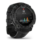 יבואן רשמי-שעון ספורט Garmin Instinct 3 Tactical Edition Amoled 45mm Black Bezel with Black Band 010-02936-00H
