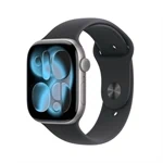 יבואן רשמי-שעון חכם Apple Watch Series 11 46mm Aluminum Case Rubber Sport Band GPS + Cellular