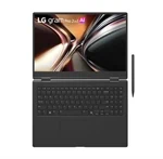 יבואן רשמי-מחשב נייד LG gram Pro 2-in-1 16" CoPilot+Pc Lightweight Dual AI Intel® Core™ Ultra 7 16GB 1TB 16T95TP-K.AA77U1 S-Pen 2