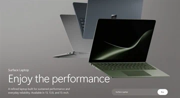 מחשבים ניידים Microsoft