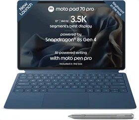 יבואן רשמי-טאבלט MOTOROLA Pad 70 Pro 13" 256GB 8Ram with Keyboard and Pen Wi-Fi
