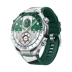 יבואן רשמי-שעון חכם Huawei Watch Ultimate 2 49mm Titanium Green Strap גלובלי