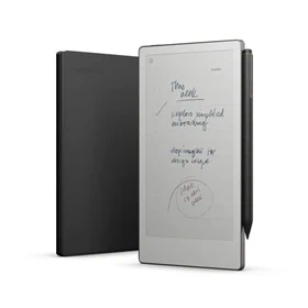 מחברת דיגיטלית Remarkable Paper Pro Move 7.3" with Marker Plus Pen and Book Folio