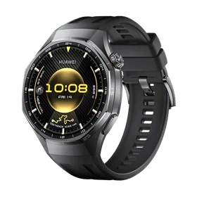 יבואן רשמי-שעון חכם Huawei Watch GT 6 Pro 46mm Black Fluoroelastomer Strap