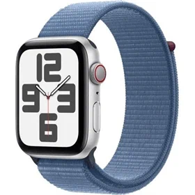 יבואן רשמי-שעון חכם Apple Watch SE 2nd Gen 44mm Aluminum Case Sport Loop GPS + Cellular
