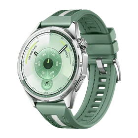 יבואן רשמי-שעון חכם Huawei Watch GT 6 46mm Green Woven Strap