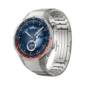 יבואן רשמי-שעון חכם HUAWEI WATCH GT 5 Pro 46mm (VLI-B29) Titanium Strap