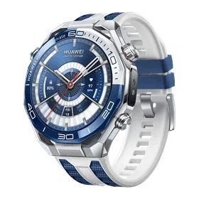 יבואן רשמי-שעון חכם Huawei Watch Ultimate 2 49mm Titanium Blue Strap