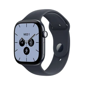 יבואן רשמי-שעון חכם Apple Watch Series 12 46mm Pearl Ceramic Case with Sand Sport Band GPS + Cellular