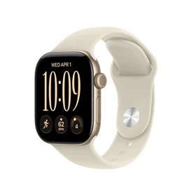 יבואן רשמי-שעון חכם Apple Watch Series 12 42mm Aluminum Case Rubber Sport Band GPS + Cellular