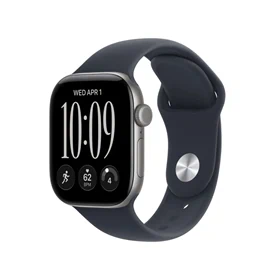 יבואן רשמי-שעון חכם Apple Watch Series 12 42mm Aluminum Case Rubber Sport Band GPS