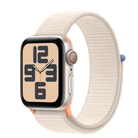 יבואן רשמי-שעון חכם Apple Watch SE 2nd Gen 40mm Aluminum Case Sport Loop GPS + Cellular