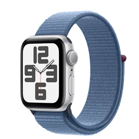 יבואן רשמי-שעון חכם Apple Watch SE 2nd Gen 44mm Aluminum Case Sport Loop GPS