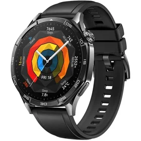 יבואן רשמי-שעון חכם HUAWEI WATCH GT 5 46mm (VLI-B19) Black Fluoroelastomer Strap