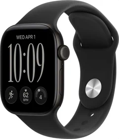 יבואן רשמי-שעון חכם Apple Watch Series 12 46mm Aluminum Case Rubber Sport Band GPS + Cellular