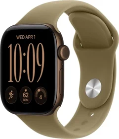 יבואן רשמי-שעון חכם Apple Watch Series 12 42mm Aluminum Case Rubber Sport Band GPS + Cellular
