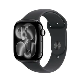 יבואן רשמי-שעון חכם Apple Watch Series 11 46mm Aluminum Case Rubber Sport Band GPS