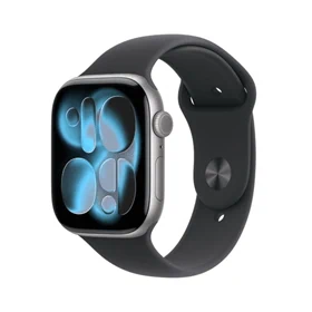 יבואן רשמי-שעון חכם Apple Watch Series 11 46mm Aluminum Case Rubber Sport Band GPS + Cellular