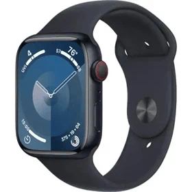 יבואן רשמי-שעון חכם Apple Watch Series 9 45mm Aluminum Case Rubber Sport Band GPS + Cellular