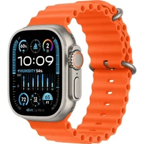 יבואן רשמי-שעון חכם Apple Watch Ultra 2 49mm Titanium Case Ocean Band GPS + Cellular