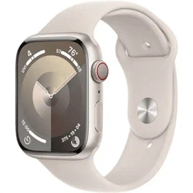 יבואן רשמי-שעון חכם Apple Watch Series 9 41mm Aluminum Case Rubber Sport Band GPS + Cellular