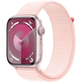 יבואן רשמי-שעון חכם Apple Watch Series 9 41mm Aluminum Case Textile Sport Loop GPS