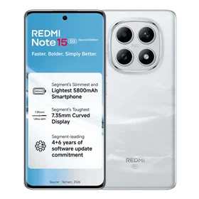 טלפון סלולרי Xiaomi Redmi Note 15 SE 6.8" 5G 128GB 6GB RAM גלובלי