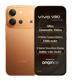 טלפון סלולרי Vivo V80 5G 6.6" 256GB 8GB RAM גלובלי