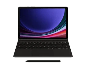 מקלדת Samsung Book Cover Keyboard Tab S9 Plus 12.4" EF-DX815