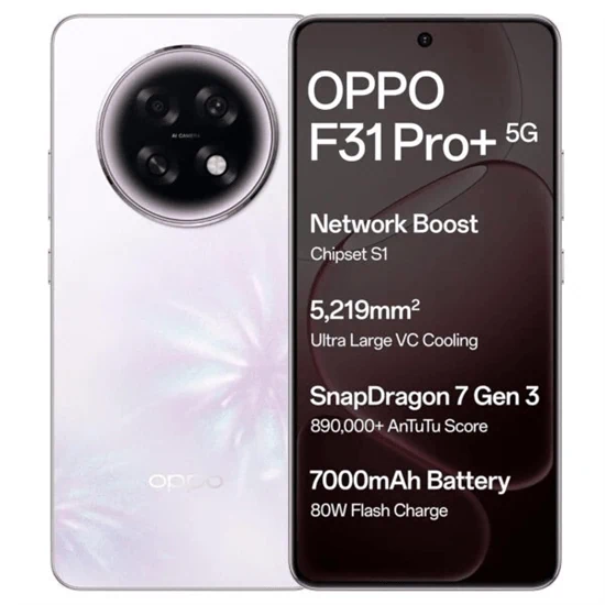 טלפון סלולרי Oppo F31 pro plus 5G 6.8" 256GB 8GB RAM גלובלי