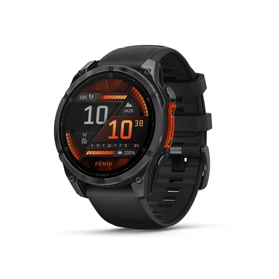 יבואן רשמי-שעון ספורט Garmin Fenix 8 Amoled 47mm 010-02904-00H