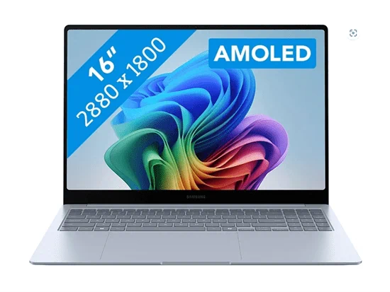 יבואן רשמי-מחשב נייד Samsung Galaxy Book4 Edge 16" Snapdragon X Elite 16GB 512GB NP960XMB-KB1US