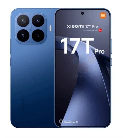 טלפון סלולארי Xiaomi 17T Pro 5G 6.83" AMOLED 1TB 12GB RAM גלובלי