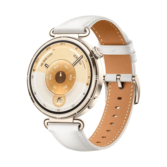 יבואן רשמי-שעון חכם Huawei Watch GT 6 41mm White Composite Leather Strap