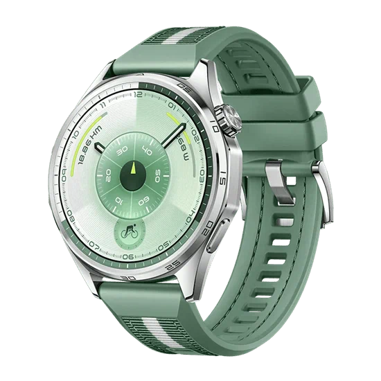 יבואן רשמי-שעון חכם Huawei Watch GT 6 46mm Green Woven Strap