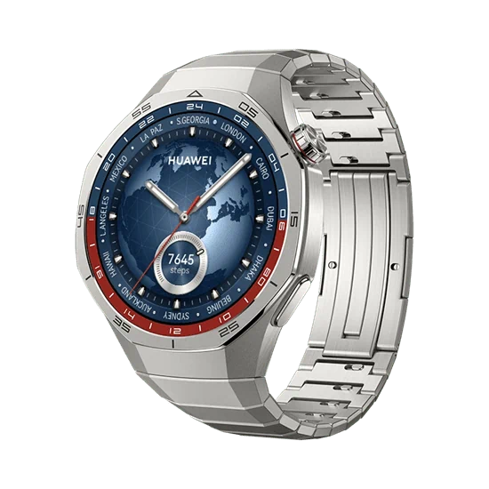 יבואן רשמי-שעון חכם HUAWEI WATCH GT 5 Pro 46mm (VLI-B29) Titanium Strap